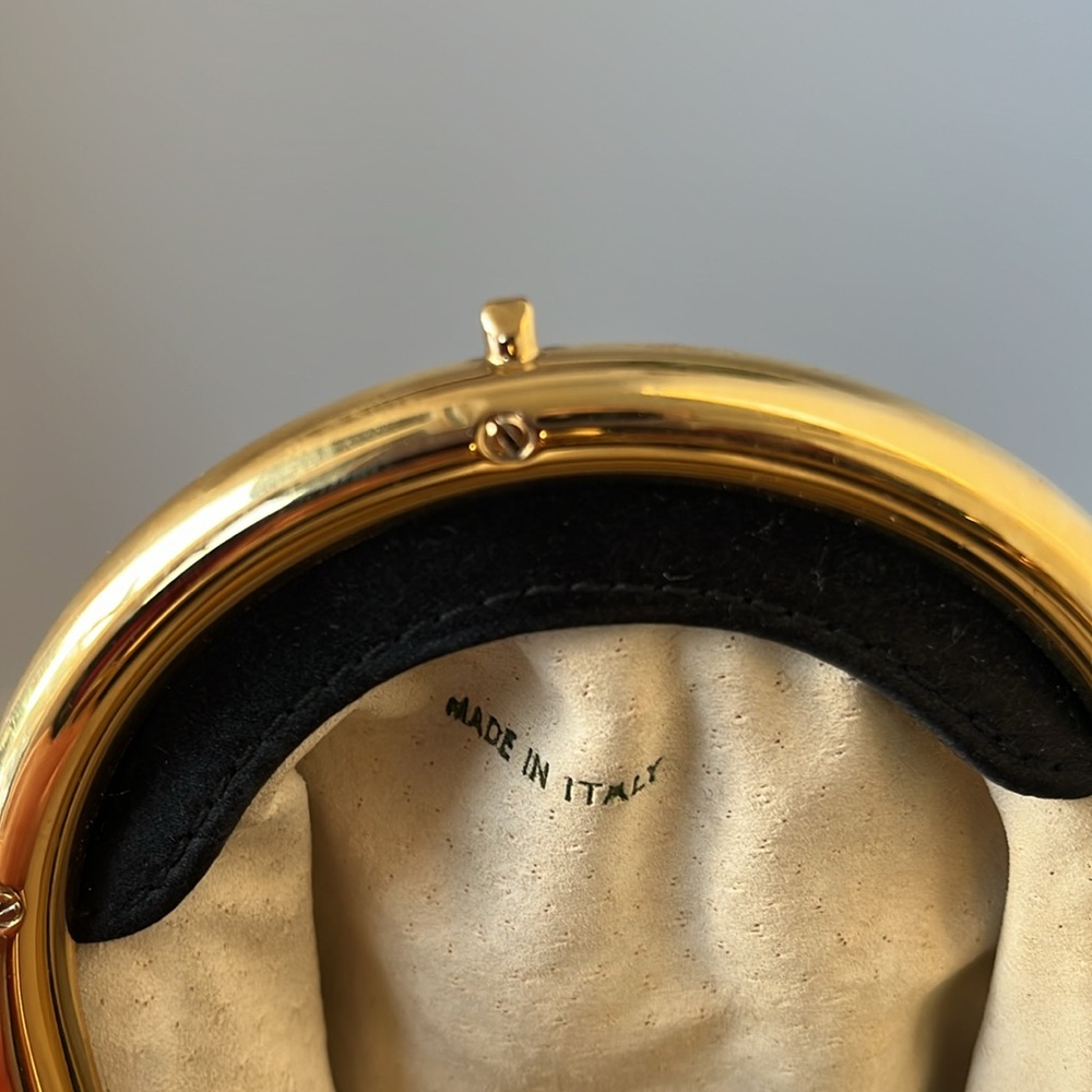LULU GUINNESS mini black satin purse - Picture 4 of 9